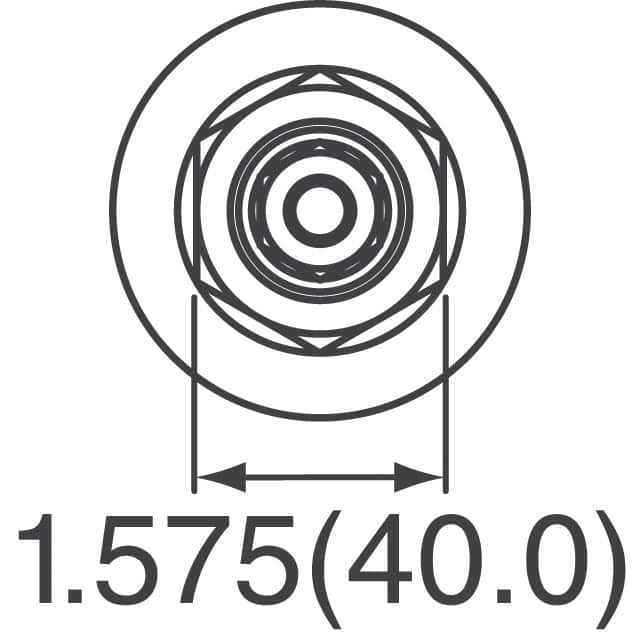 1609991-8 TE Connectivity Corcom Filters  Condensateurs traversants